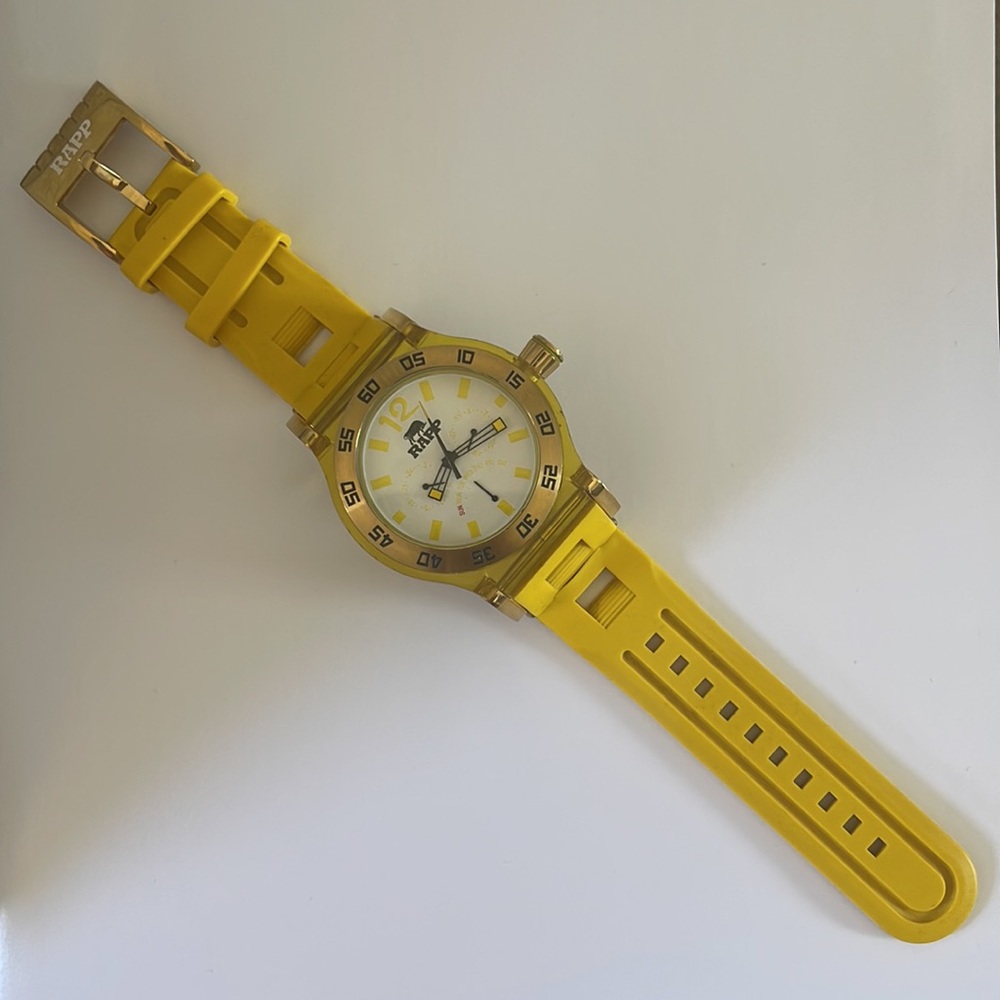Men's Yellow Watch - Picture 2 of 10